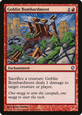 Goblin Bombardment [Commander 2013] | Exor Games Truro