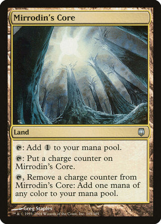 Mirrodin's Core [Darksteel] | Exor Games Truro