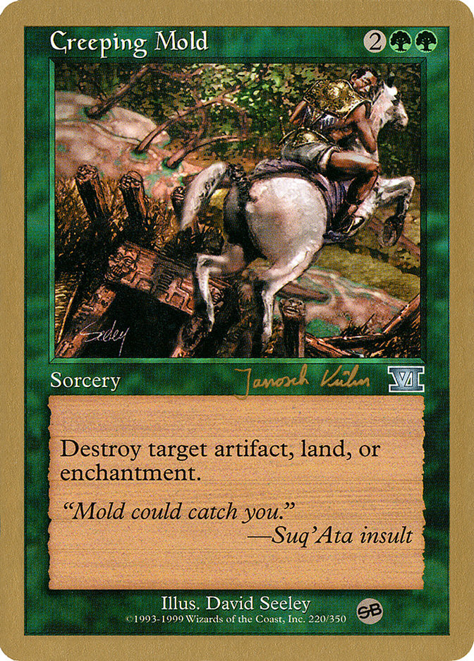 Creeping Mold (Janosch Kuhn) (SB) [World Championship Decks 2000] | Exor Games Truro