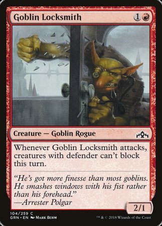 Goblin Locksmith [Guilds of Ravnica] | Exor Games Truro