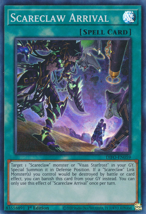 Scareclaw Arrival [DIFO-EN059] Super Rare | Exor Games Truro