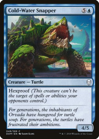 Cold-Water Snapper [Dominaria] | Exor Games Truro