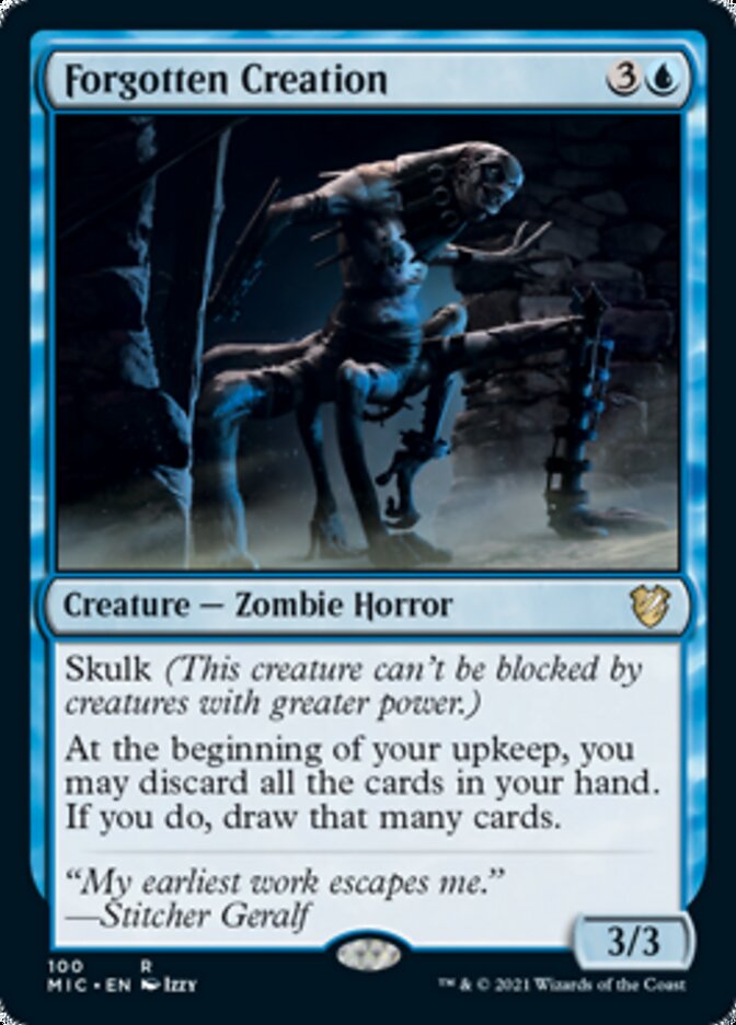 Forgotten Creation [Innistrad: Midnight Hunt Commander] | Exor Games Truro