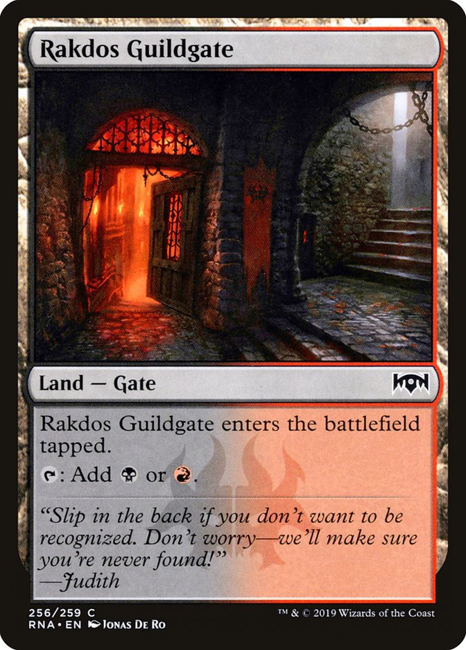 Rakdos Guildgate (256/259) [Ravnica Allegiance] | Exor Games Truro