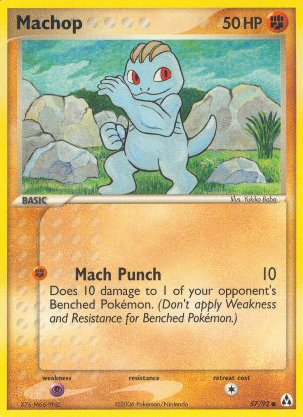 Machop (57/92) [EX: Legend Maker] | Exor Games Truro