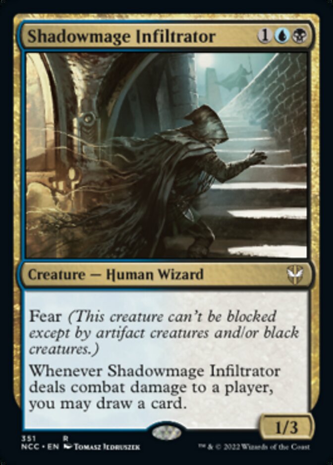 Shadowmage Infiltrator [Streets of New Capenna Commander] | Exor Games Truro