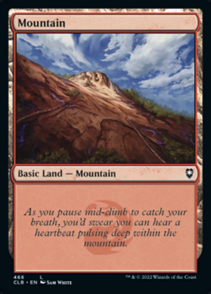 Mountain (466) [Commander Legends: Battle for Baldur's Gate] | Exor Games Truro