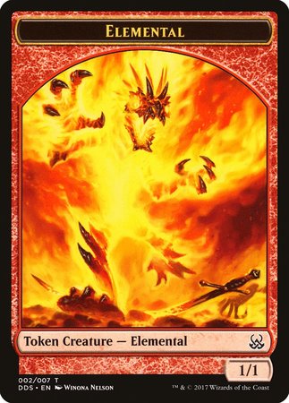 Elemental Token [Duel Decks: Mind vs. Might Tokens] | Exor Games Truro