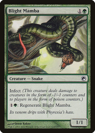 Blight Mamba [Scars of Mirrodin] | Exor Games Truro