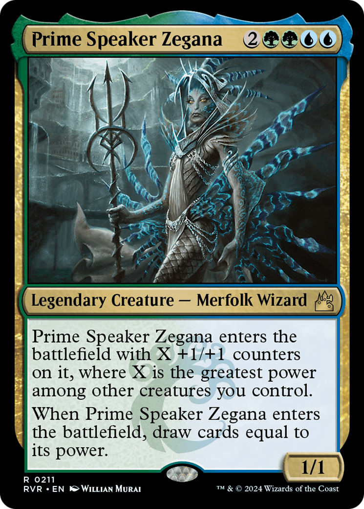 Prime Speaker Zegana [Ravnica Remastered] | Exor Games Truro