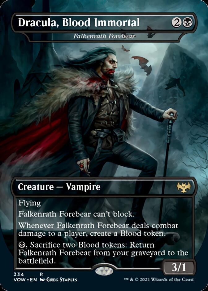 Falkenrath Forebear - Dracula, Blood Immortal [Innistrad: Crimson Vow] | Exor Games Truro