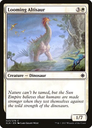 Looming Altisaur [Ixalan] | Exor Games Truro