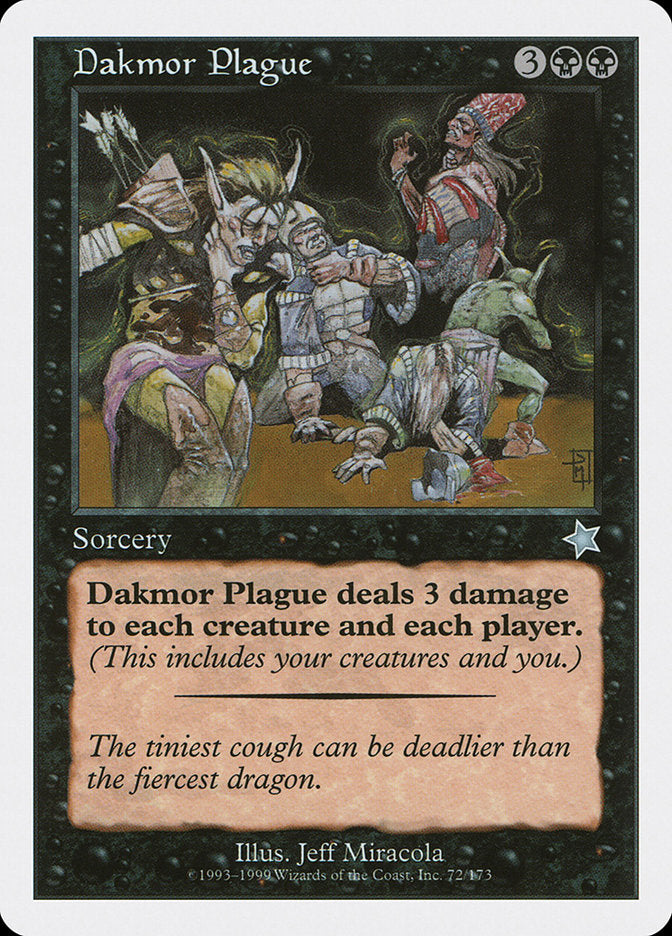 Dakmor Plague [Starter 1999] | Exor Games Truro