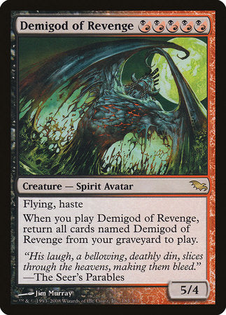 Demigod of Revenge [Shadowmoor] | Exor Games Truro