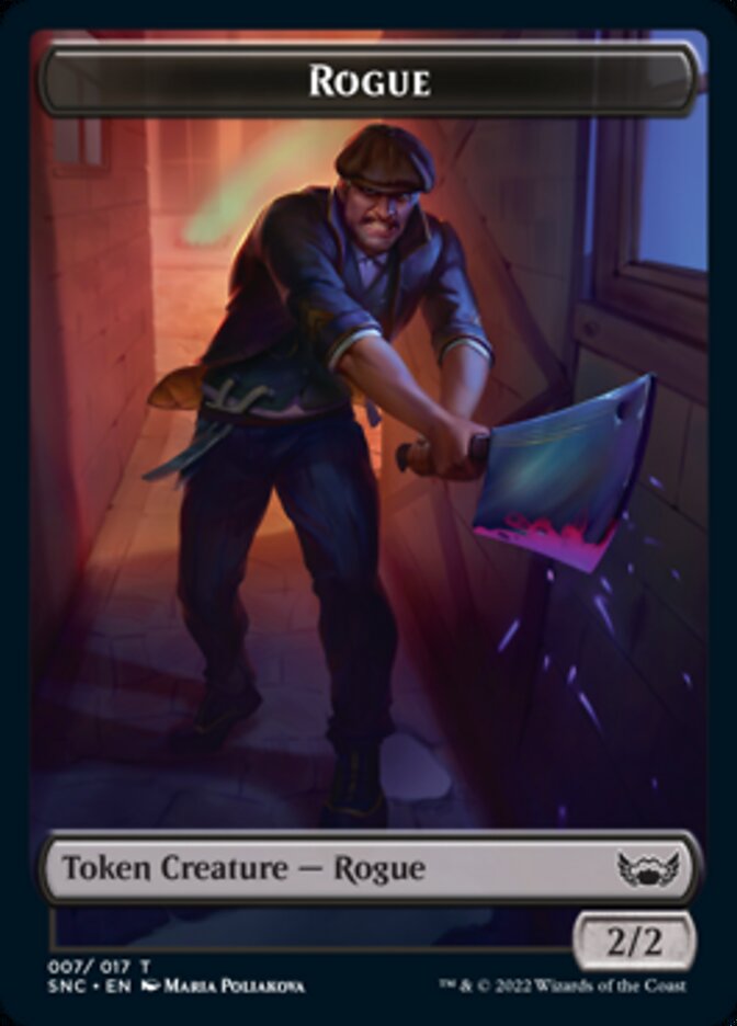 Rogue Token [Streets of New Capenna Tokens] | Exor Games Truro