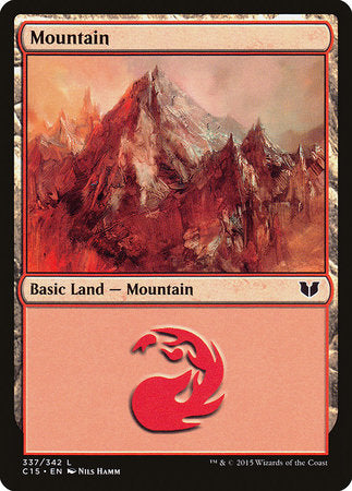 Mountain (337) [Commander 2015] | Exor Games Truro