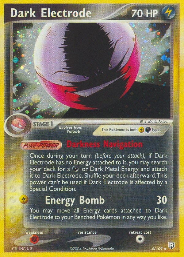 Dark Electrode (4/109) [EX: Team Rocket Returns] | Exor Games Truro