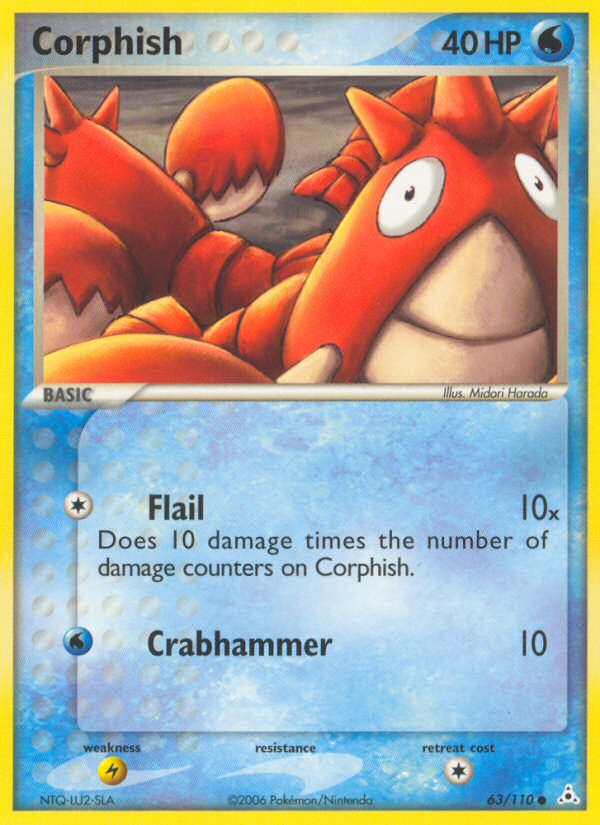 Corphish (63/110) [EX: Holon Phantoms] | Exor Games Truro