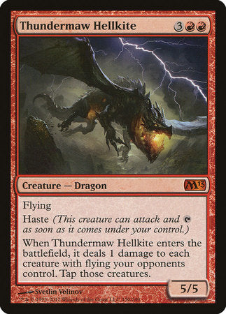 Thundermaw Hellkite [Magic 2013] | Exor Games Truro