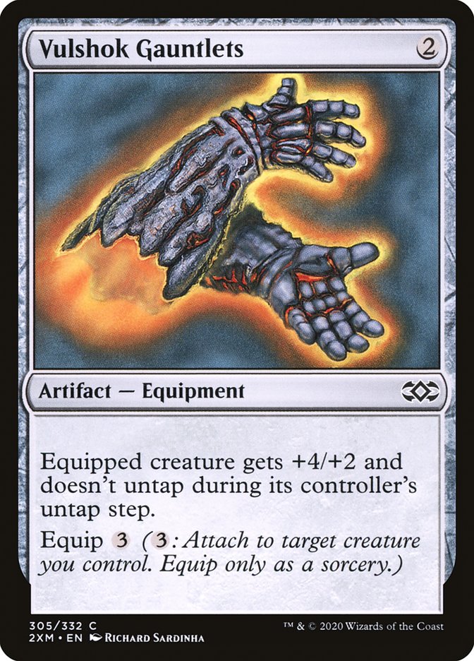 Vulshok Gauntlets [Double Masters] | Exor Games Truro