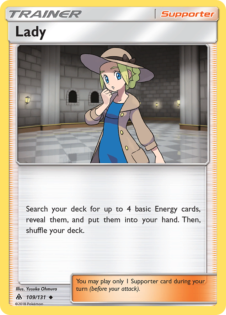 Lady (109/131) [Sun & Moon: Forbidden Light] | Exor Games Truro
