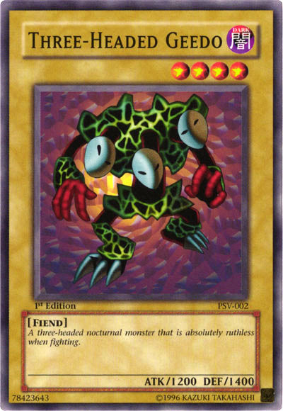 Three-Headed Geedo [PSV-002] Common | Exor Games Truro