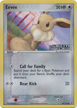 Eevee (69/113) (Stamped) [EX: Delta Species] | Exor Games Truro