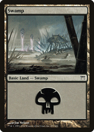 Swamp (297) [Champions of Kamigawa] | Exor Games Truro