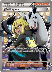 Delinquent (98b/122) (Full Art) (Alternate Art Promo) [XY: BREAKpoint] | Exor Games Truro