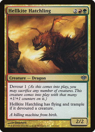 Hellkite Hatchling [Conflux] | Exor Games Truro