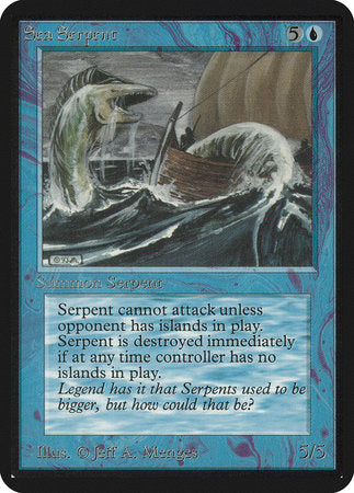 Sea Serpent [Limited Edition Alpha] | Exor Games Truro