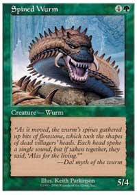 Spined Wurm [Starter 2000] | Exor Games Truro