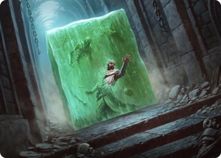 Gelatinous Cube Art Card [Dungeons & Dragons: Adventures in the Forgotten Realms Art Series] | Exor Games Truro