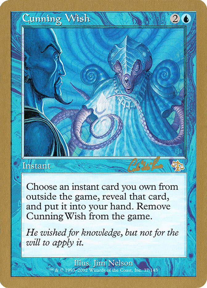 Cunning Wish (Carlos Romao) [World Championship Decks 2002] | Exor Games Truro