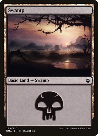 Swamp (299) [Commander Anthology] | Exor Games Truro