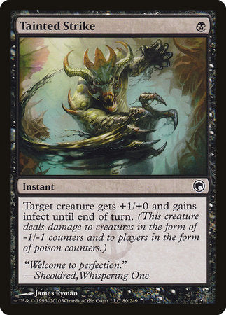 Tainted Strike [Scars of Mirrodin] | Exor Games Truro