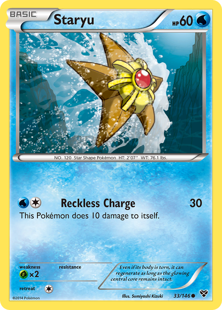 Staryu (33/146) [XY: Base Set] | Exor Games Truro