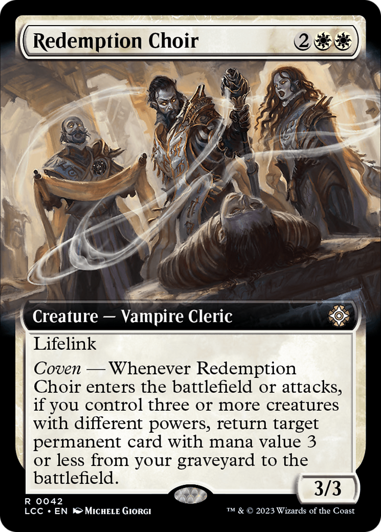 Redemption Choir (Extended Art) [The Lost Caverns of Ixalan Commander] | Exor Games Truro