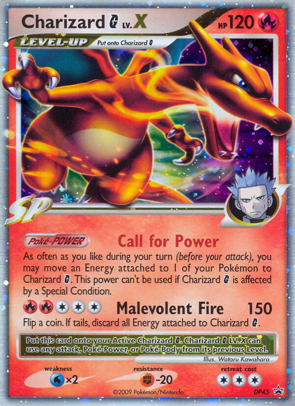 Charizard G LV.X (DP45) [Diamond & Pearl: Black Star Promos] | Exor Games Truro