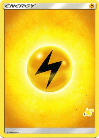 Lightning Energy (Pikachu Stamp #3) [Battle Academy 2020] | Exor Games Truro