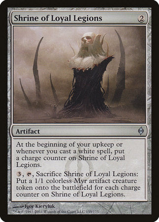 Shrine of Loyal Legions [New Phyrexia] | Exor Games Truro