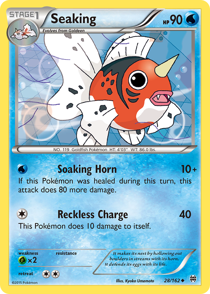 Seaking (28/162) [XY: BREAKthrough] | Exor Games Truro
