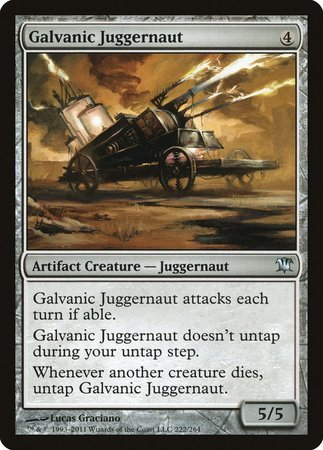 Galvanic Juggernaut [Innistrad] | Exor Games Truro