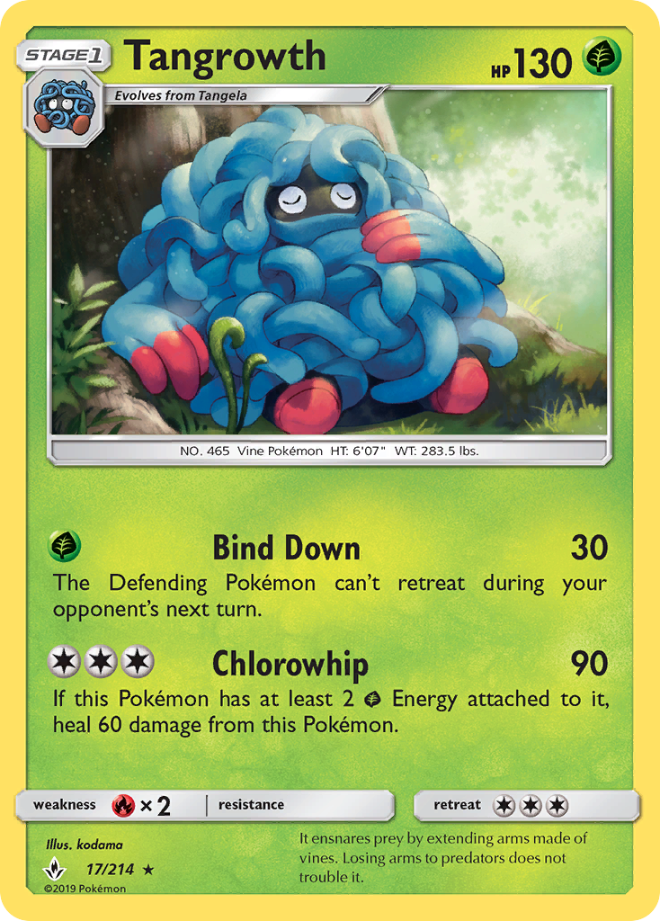 Tangrowth (17/214) [Sun & Moon: Unbroken Bonds] | Exor Games Truro