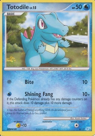 Totodile (8/12) [Diamond & Pearl: Trainer Kit - Manaphy] | Exor Games Truro