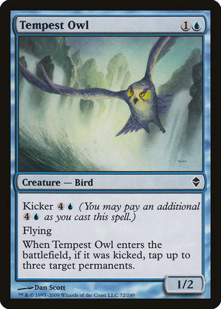 Tempest Owl [Zendikar] | Exor Games Truro