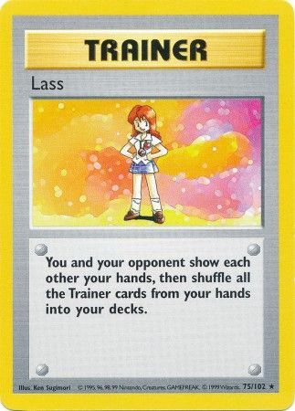 Lass (75/102) [Base Set Shadowless Unlimited] | Exor Games Truro