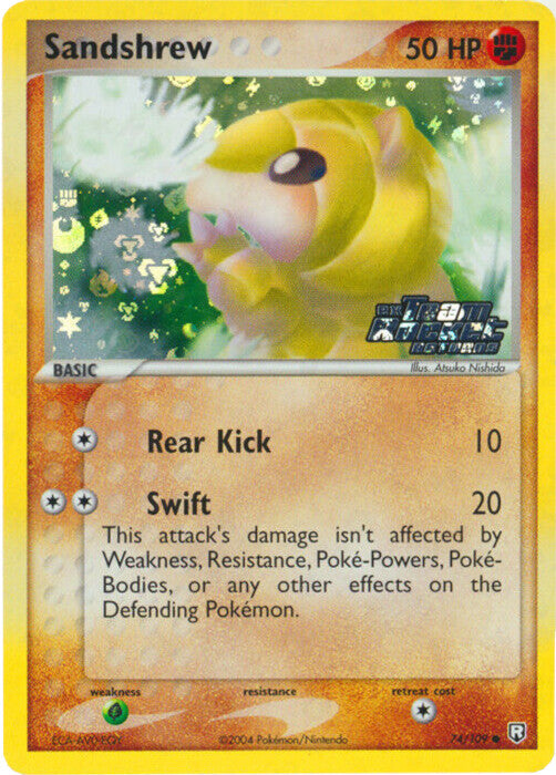 Sandshrew (74/109) (Stamped) [EX: Team Rocket Returns] | Exor Games Truro