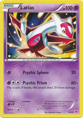 Latias (14/30) [XY: Trainer Kit 2 - Latias] | Exor Games Truro