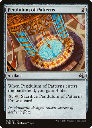 Pendulum of Patterns [Aether Revolt] | Exor Games Truro